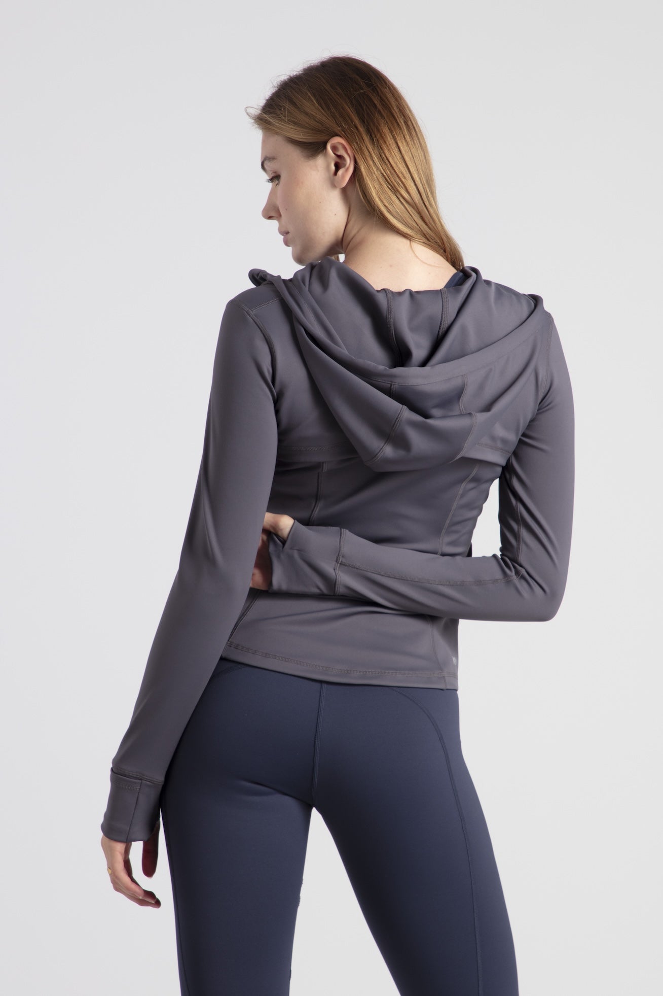 Hooded Jacket Zip Easy Going
