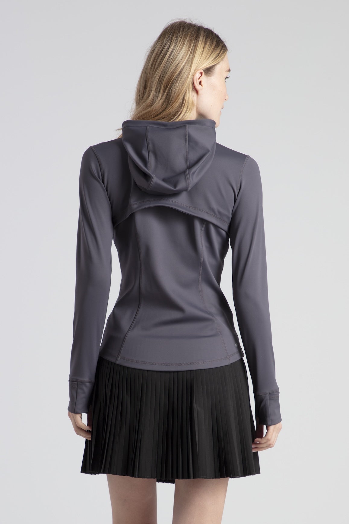 Hooded Jacket Zip Easy Going