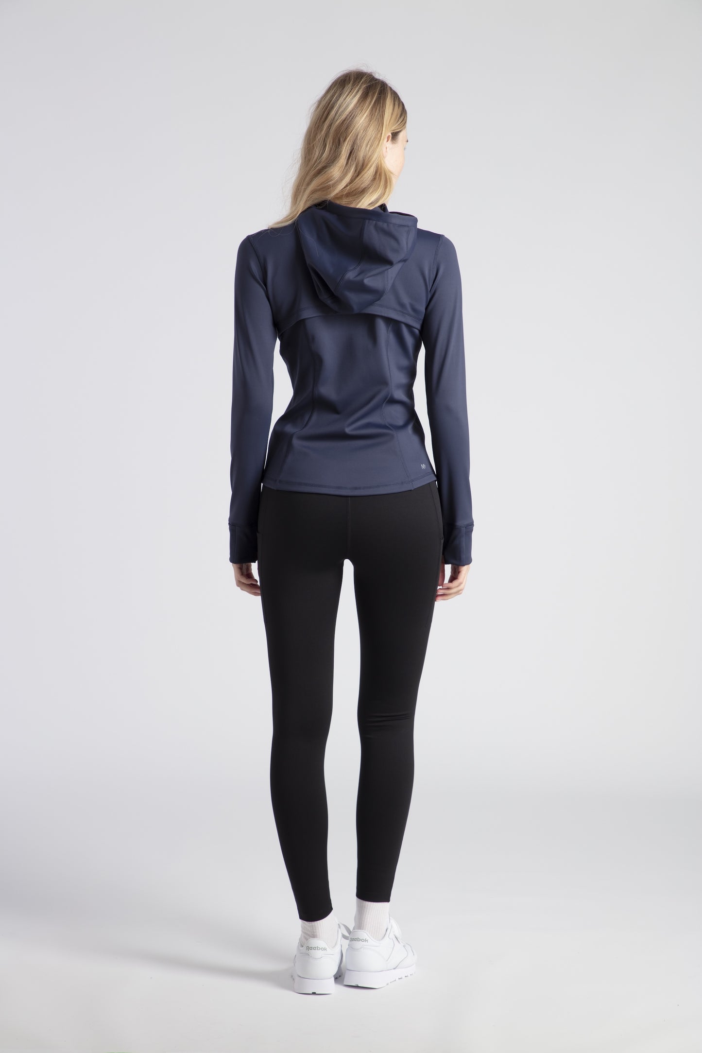 Hooded Jacket Zip Easy Going