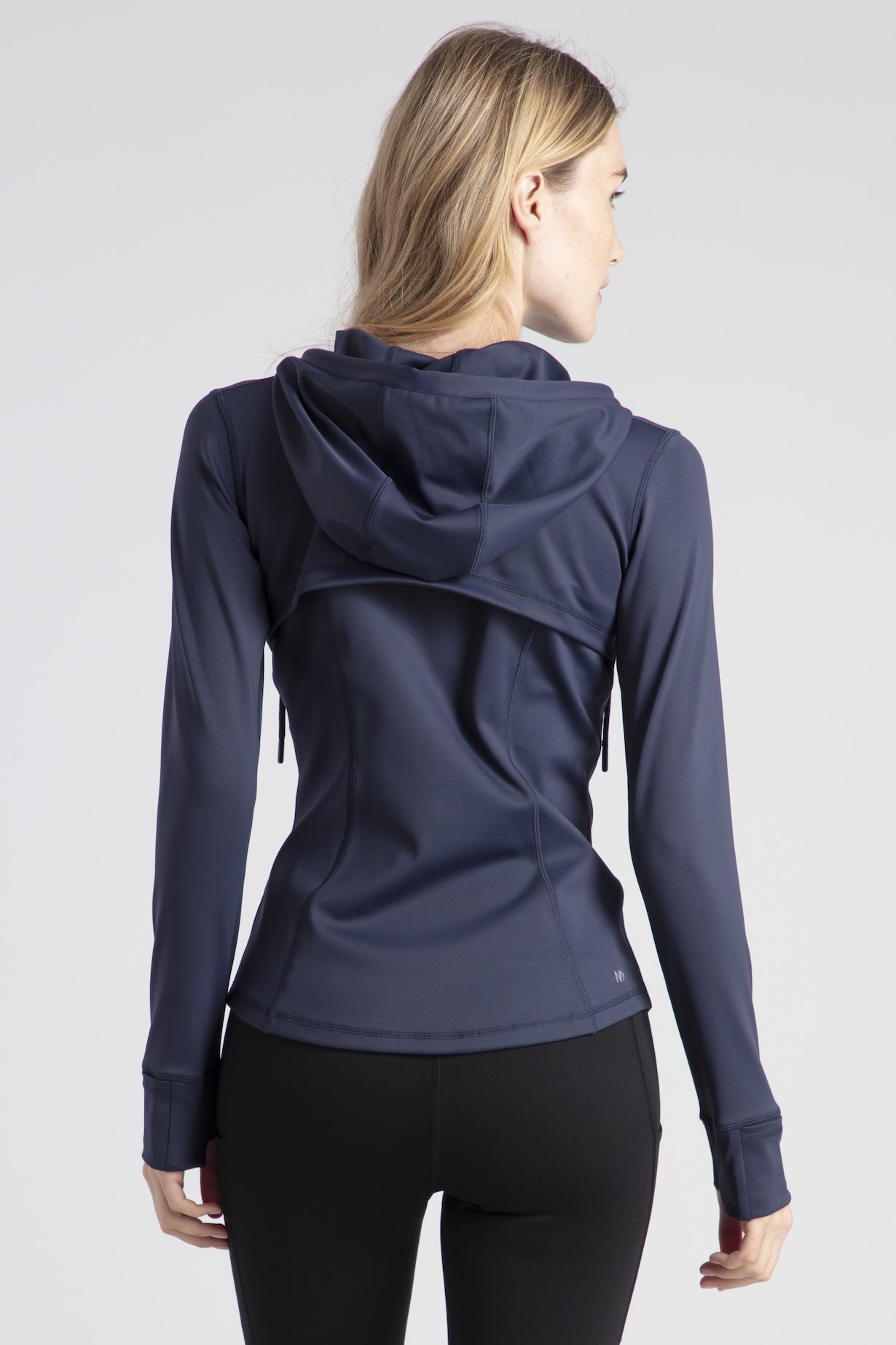 Hooded Jacket Zip Easy Going