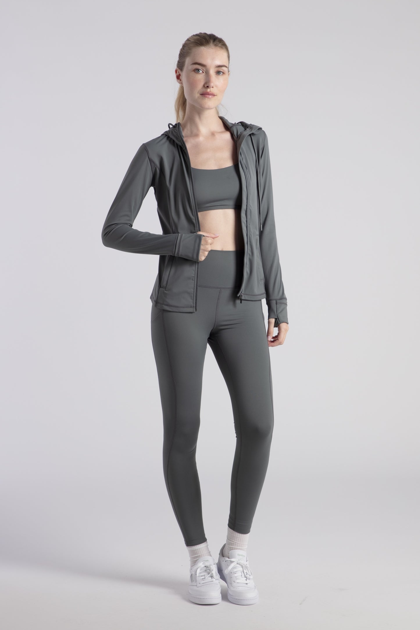 Hooded Jacket Zip Easy & Soft