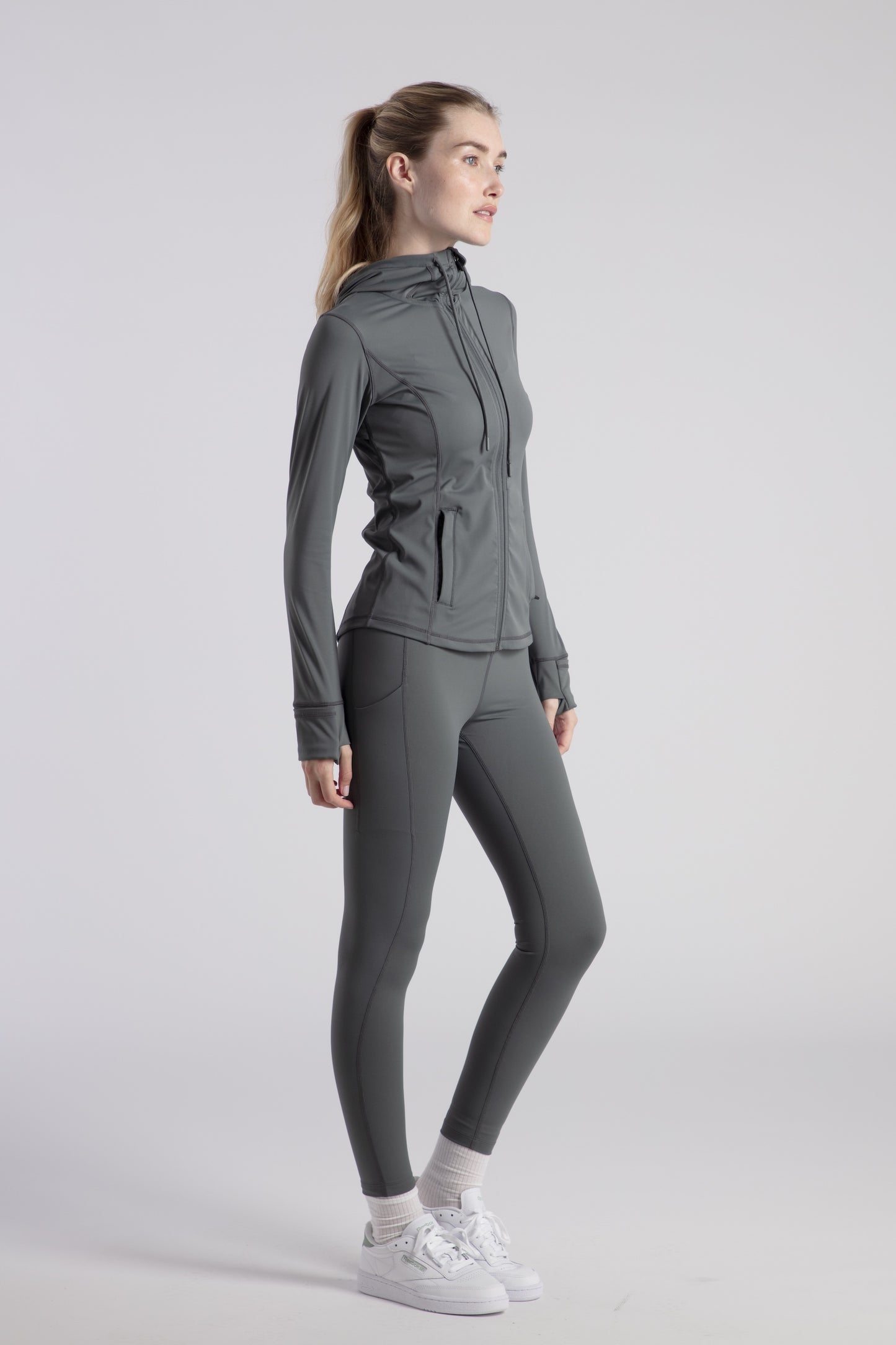 Hooded Jacket Zip Easy & Soft