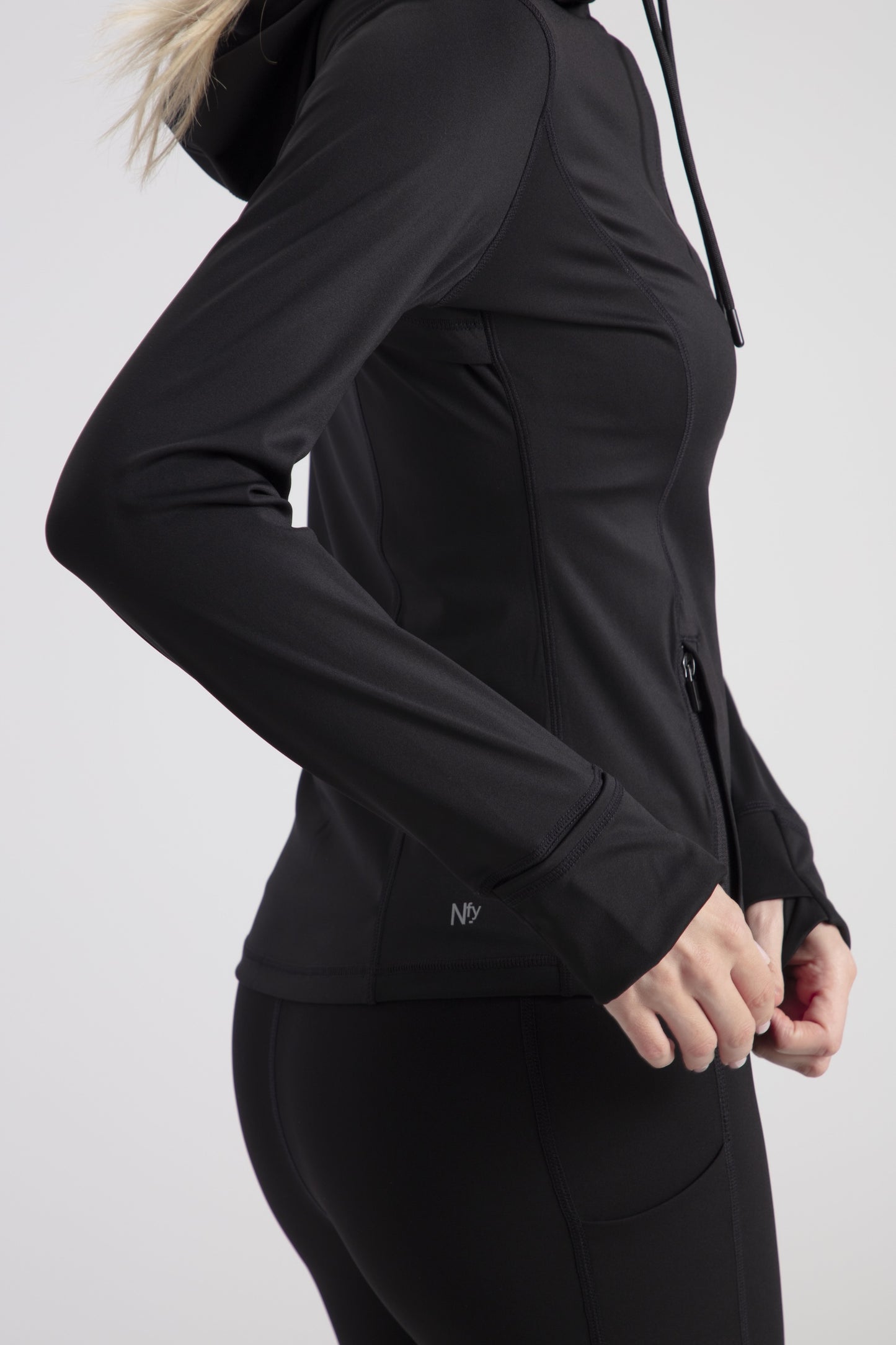 Hooded Jacket Zip Easy & Soft