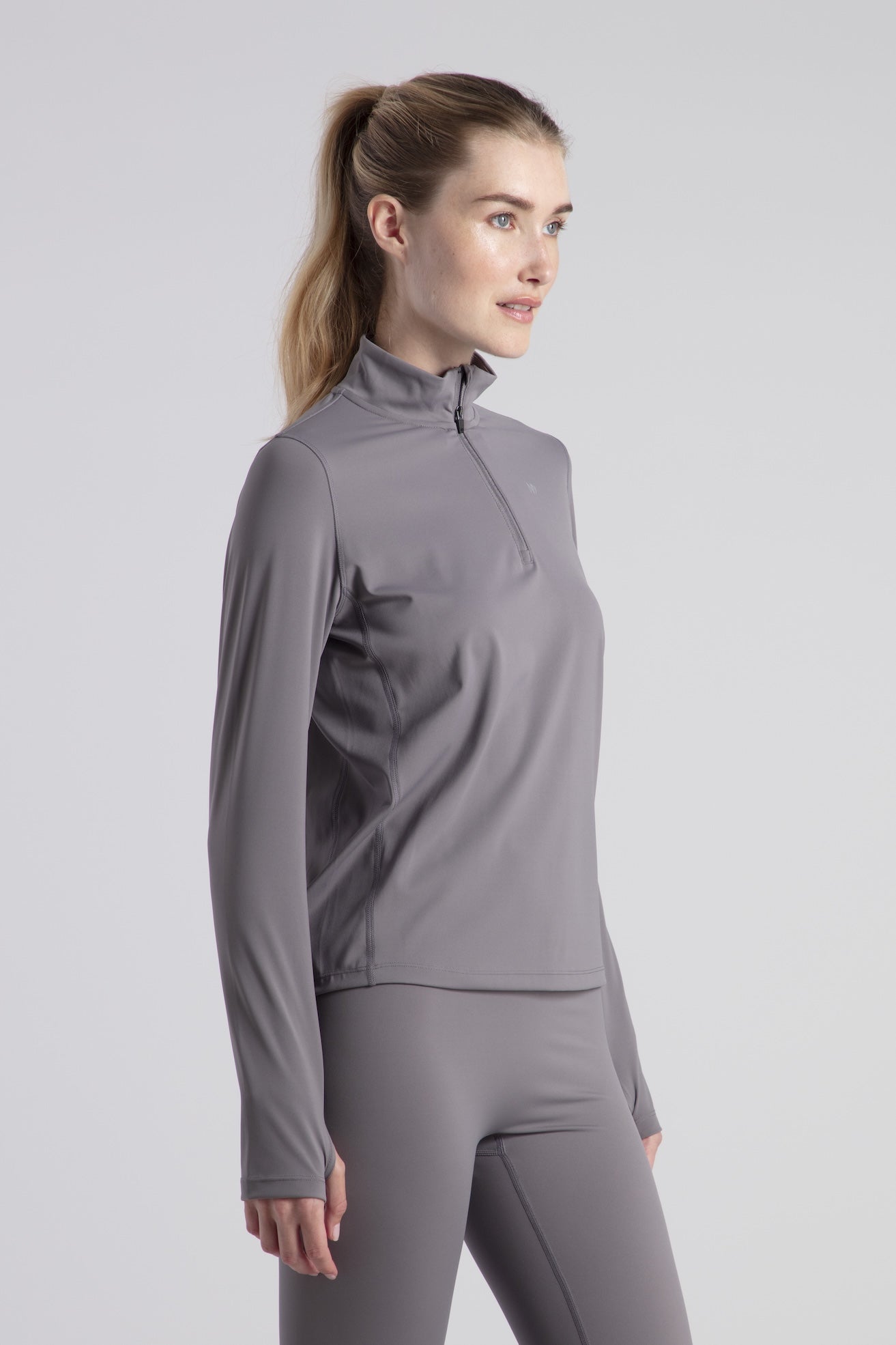 Top 1/4 Zip Long Sleeve Easy & Soft