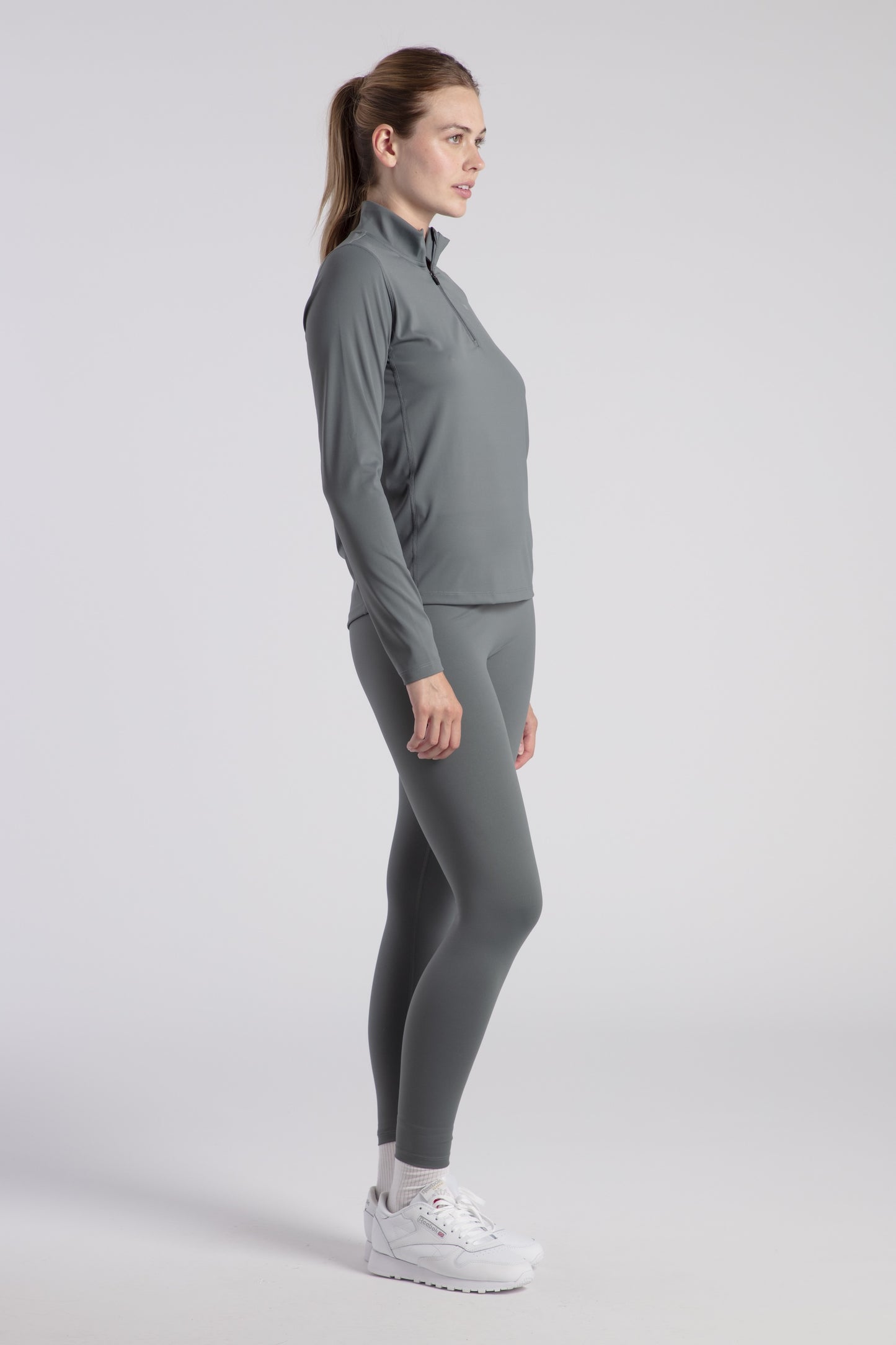 Top 1/4 Zip Long Sleeve Easy & Soft