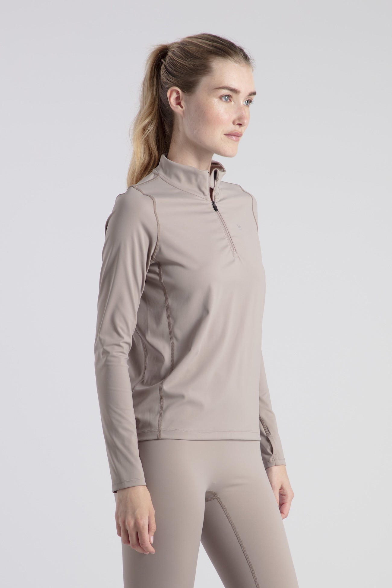 Top 1/4 Zip Long Sleeve Easy & Soft
