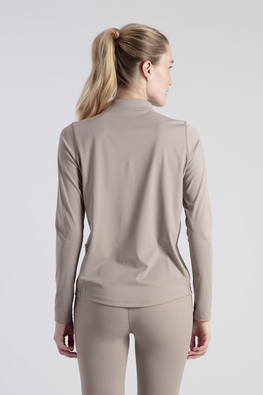 Top 1/4 Zip Long Sleeve Easy & Soft