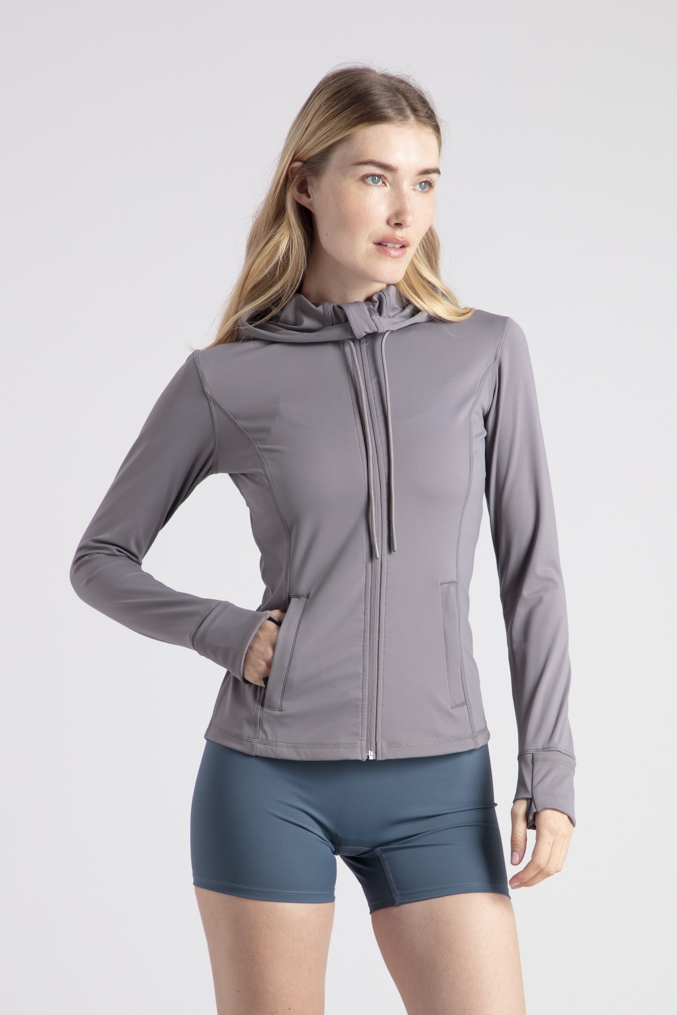 Hooded Jacket Zip Easy & Soft