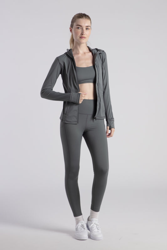 Hooded Jacket Zip Easy & Soft