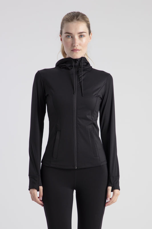 Hooded Jacket Zip Easy & Soft