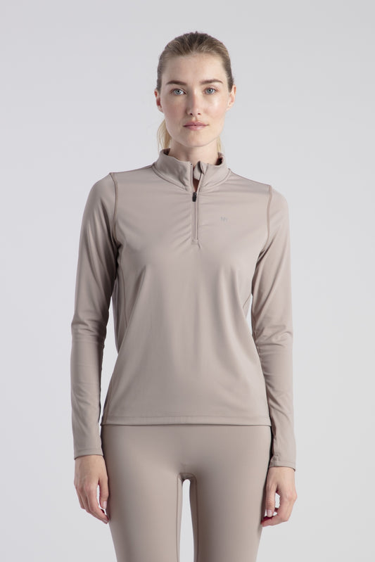 Top 1/4 Zip Long Sleeve Easy & Soft
