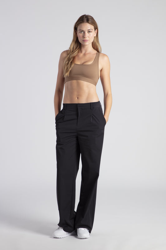 Trousers Pleated Wide Leg Easy Tailoring